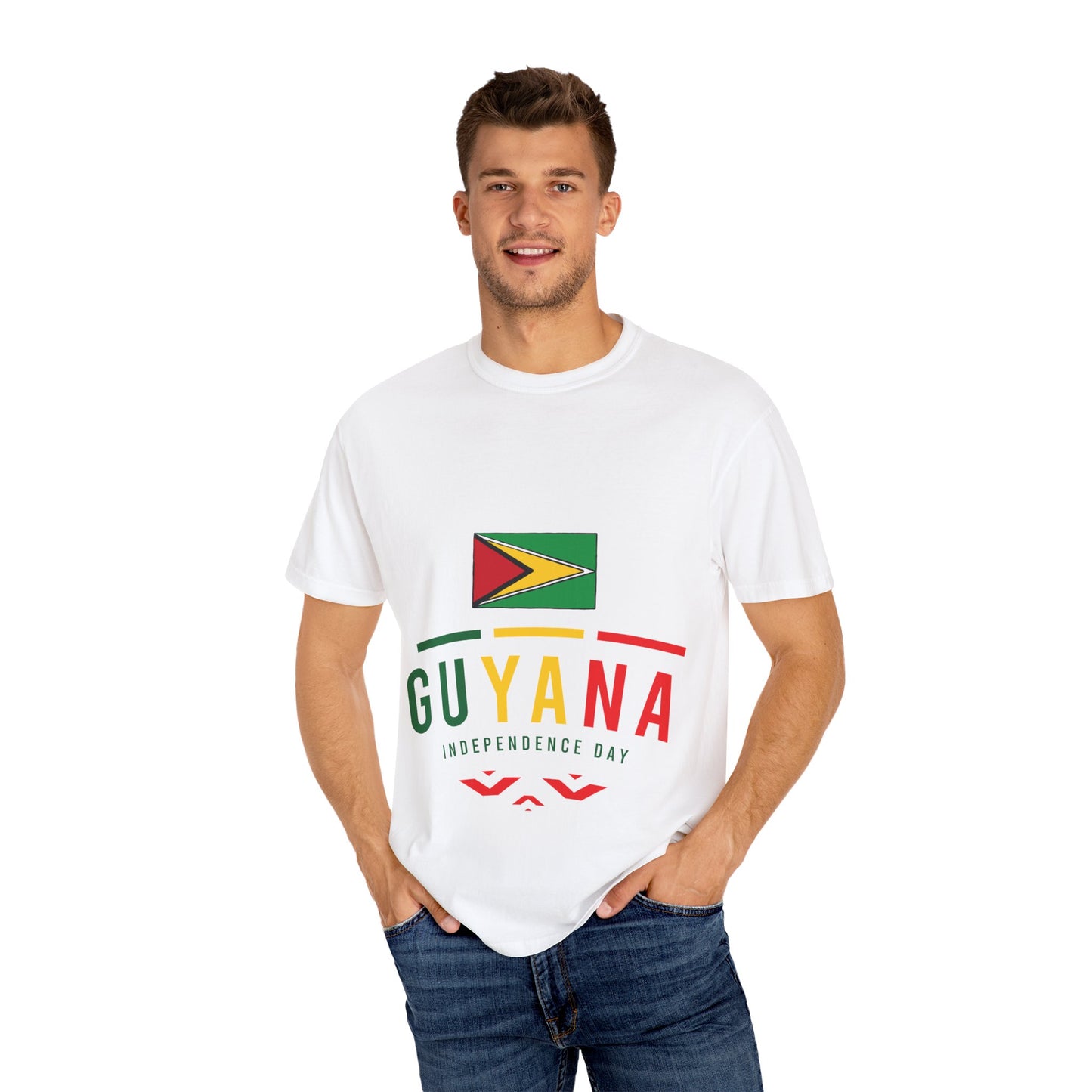 Guyana Independence Day Flag T-Shirt