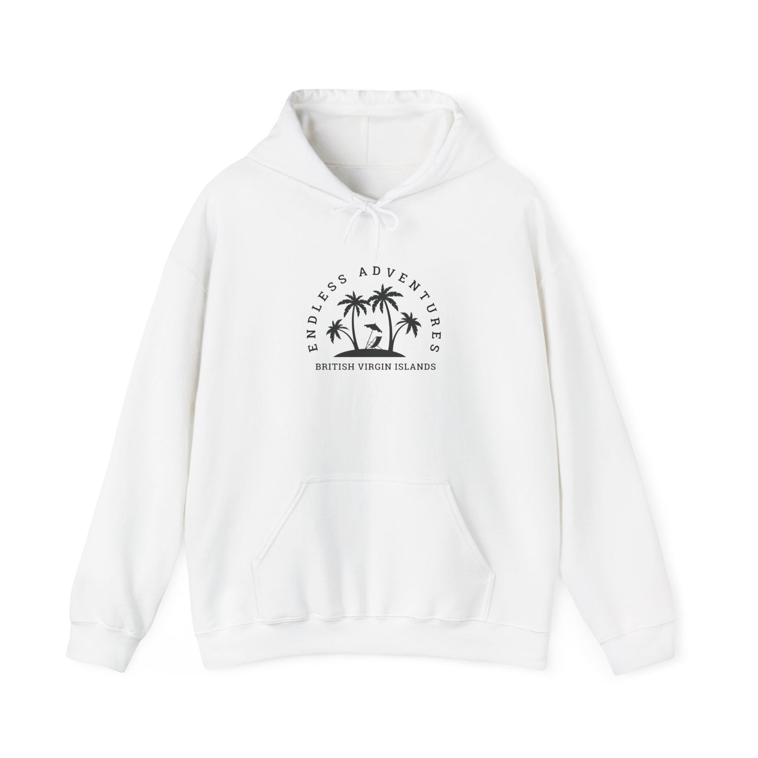 Endless Adventures Hoodie | Unisex Heavy Blend™ Sweatshirt with British Virgin Islands Design