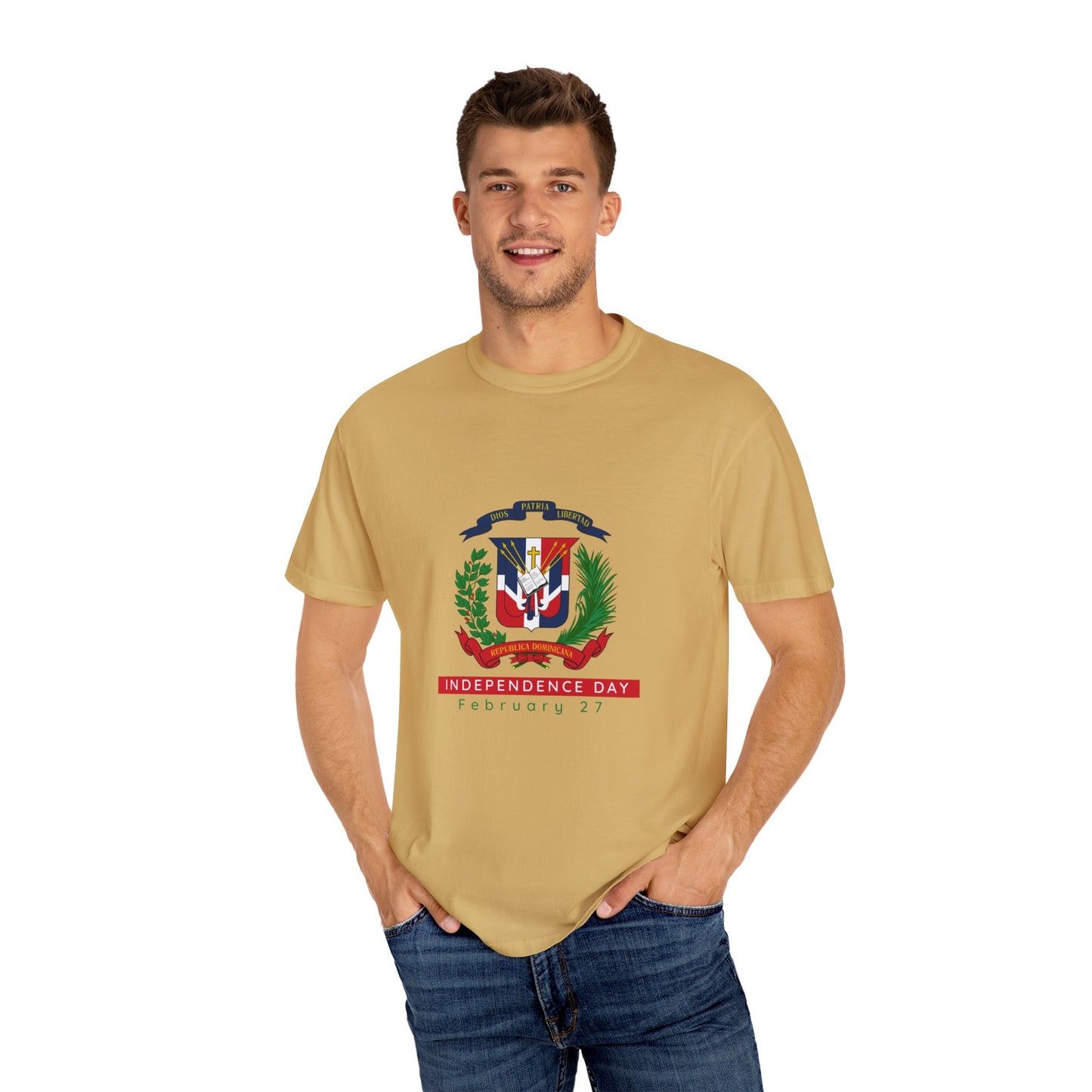 Dominica Republic Coat of arm Classic T-Shirt