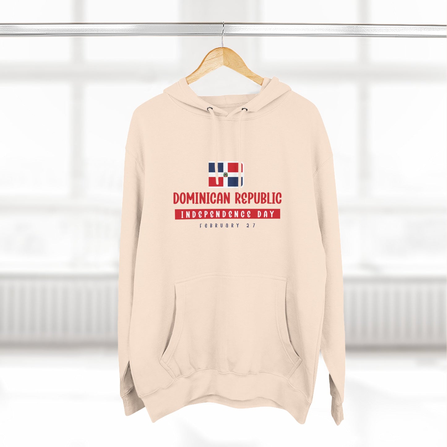 Dominican Republic Minimal Hoodie