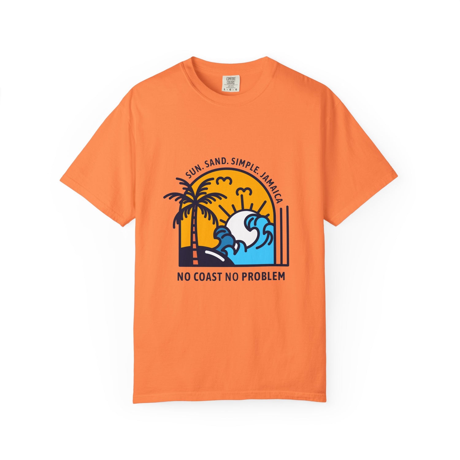 Sun, Sand , Simple , Jamaica T-Shirt | Unisex Garment-Dyed T-shirt