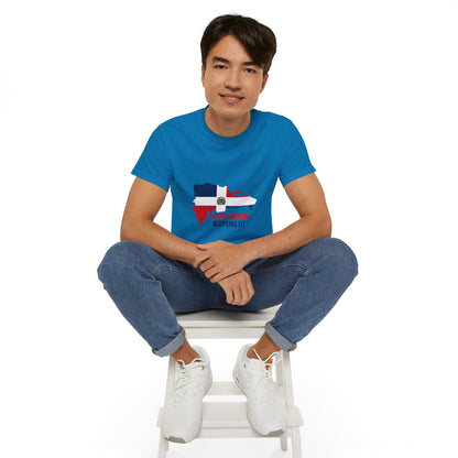 Dominican Republic Map Unisex Ultra Cotton Tee