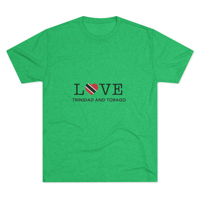 Trinidad and Tobago Heart Shaped Flag T-Shirt