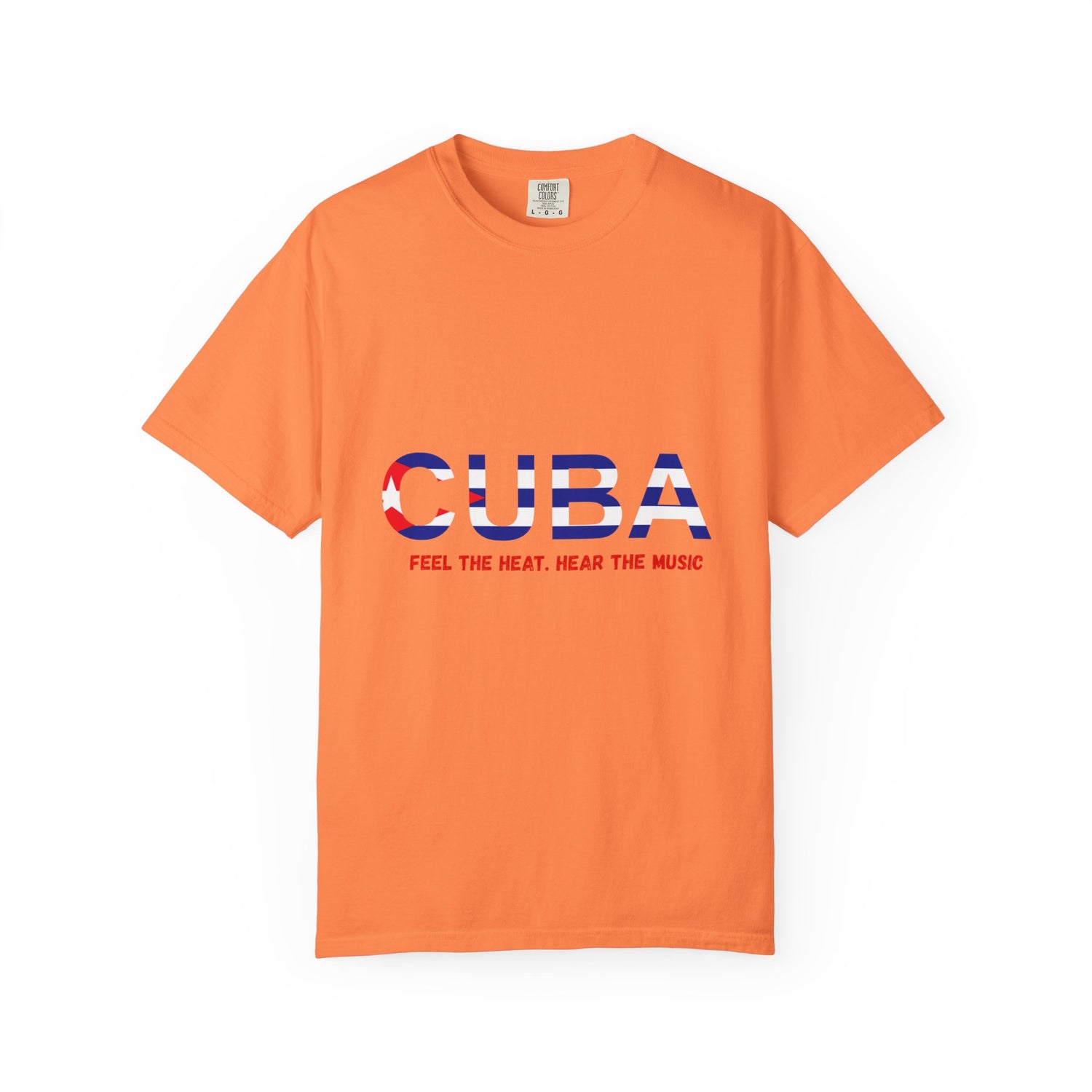 Cuba Music Vibe Unisex Garment-Dyed T-Shirt - Feel the Heat!