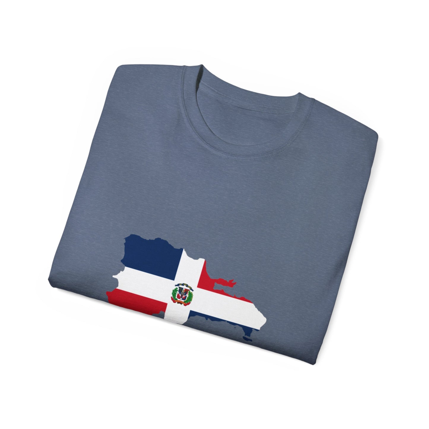 Dominican Republic Map Unisex Ultra Cotton Tee