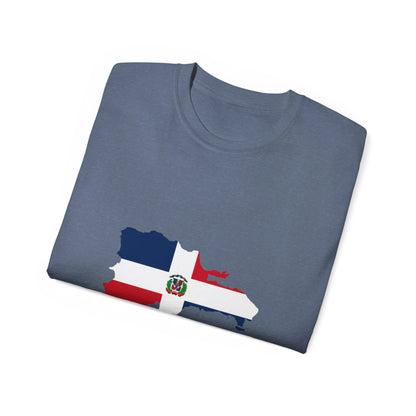 Dominican Republic Map Unisex Ultra Cotton Tee