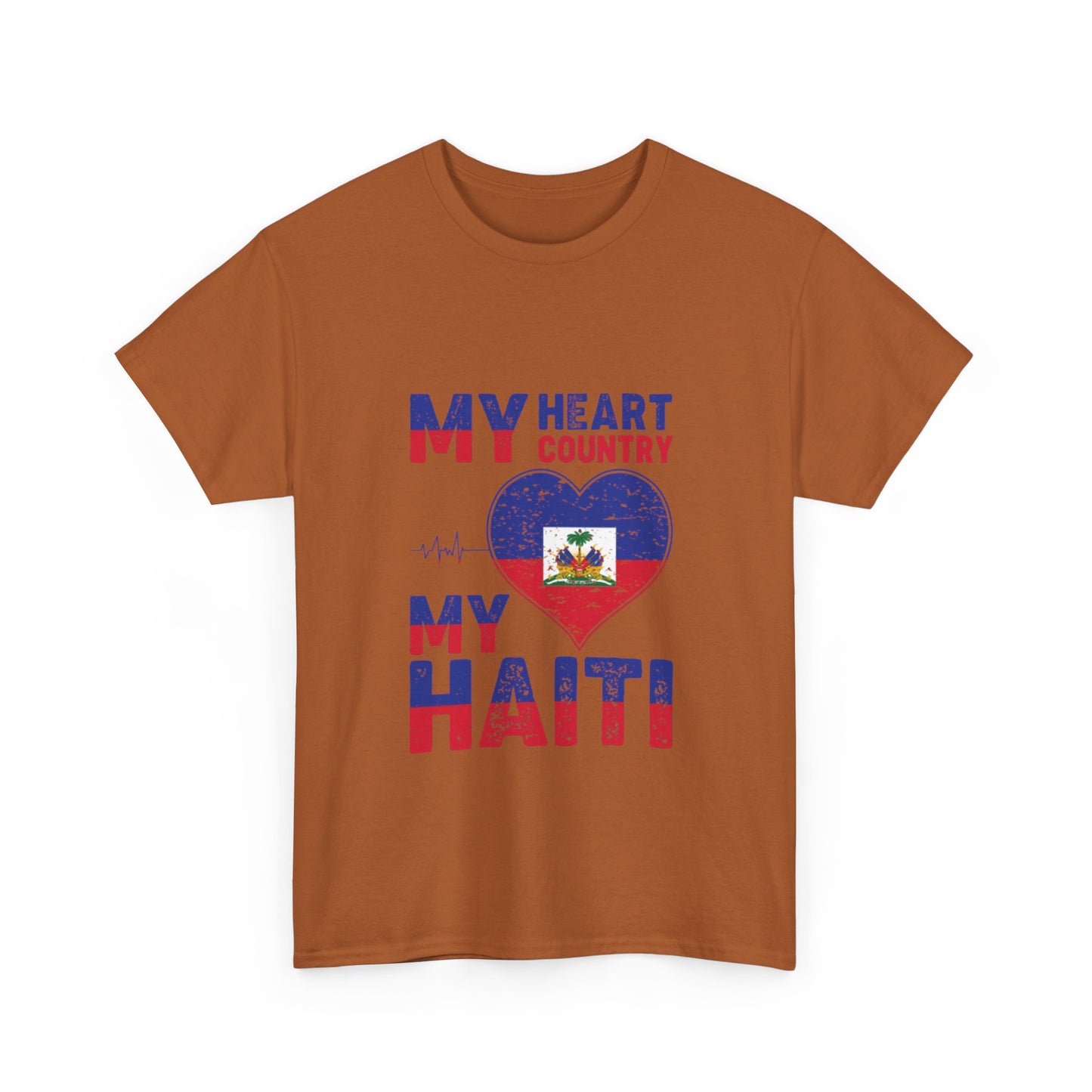 Mijn hart, mijn Haïti-liefde Klassiek T-shirt 