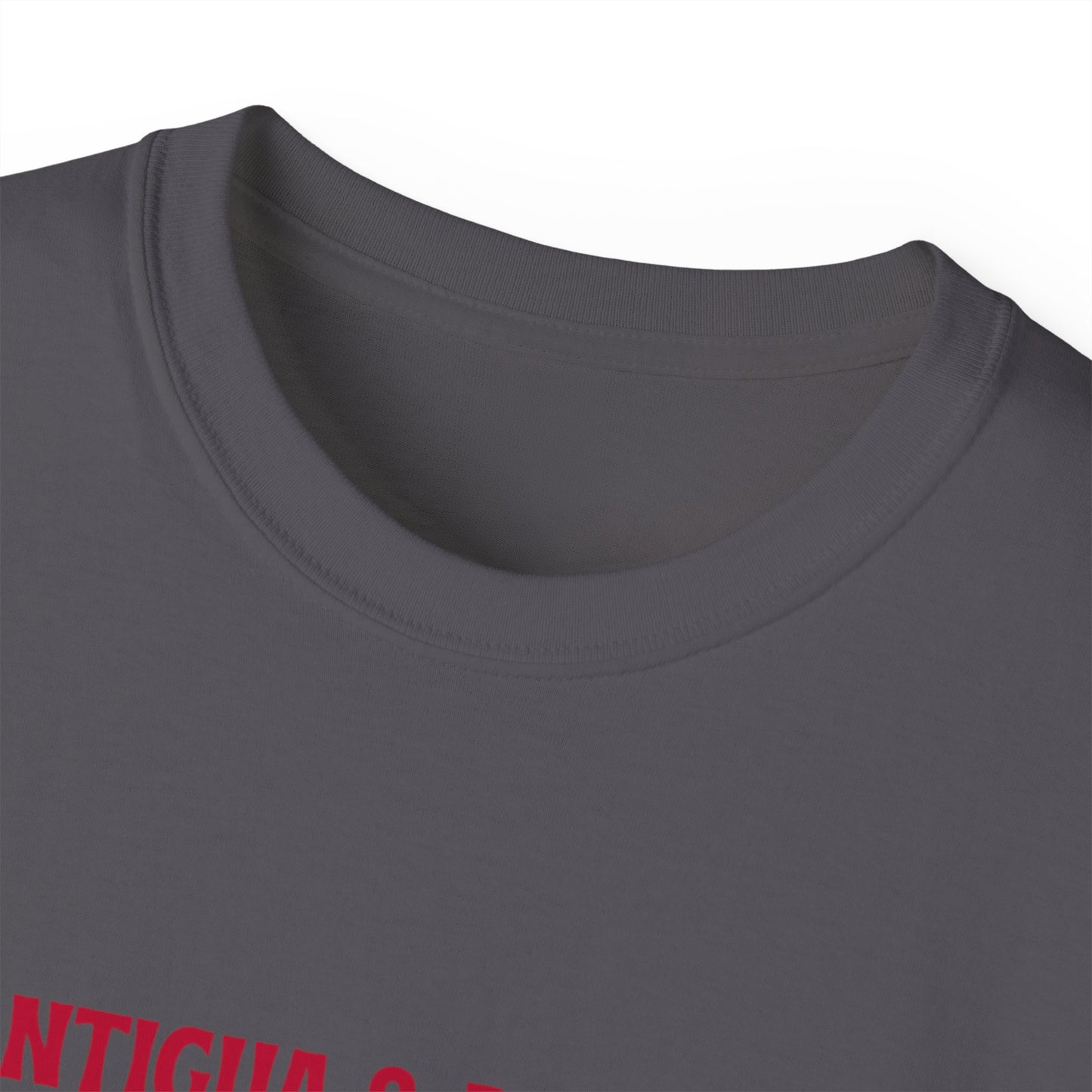 Antigua & Barbuda Vintage Graphic | Unisex Ultra Cotton T-Shirt | Retro Summer Style