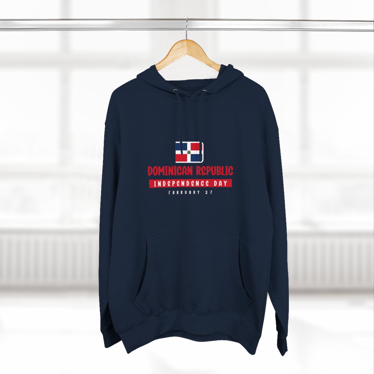 Dominican Republic Minimal Hoodie