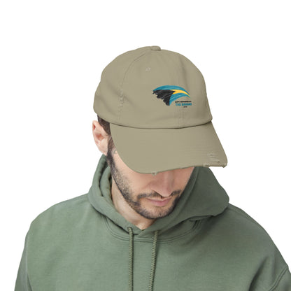 Bahamas Flag Cap Distressed Cap