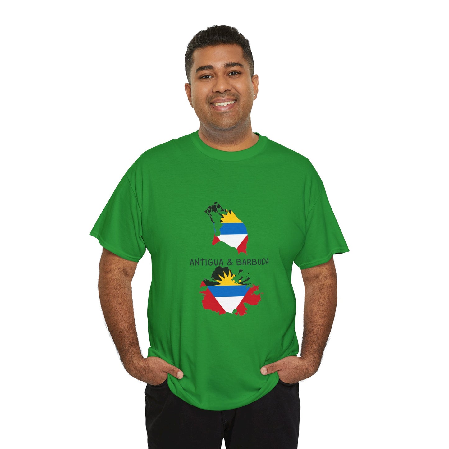 Antigua & Barbuda Unisex Heavy Cotton Shirt