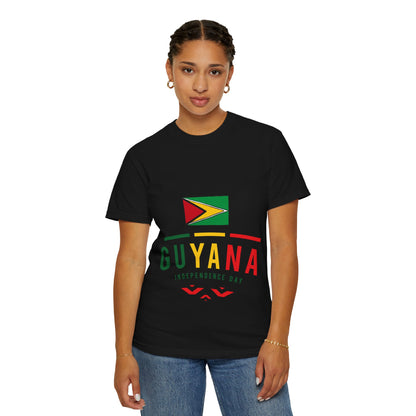 Guyana Independence Day Flag T-Shirt