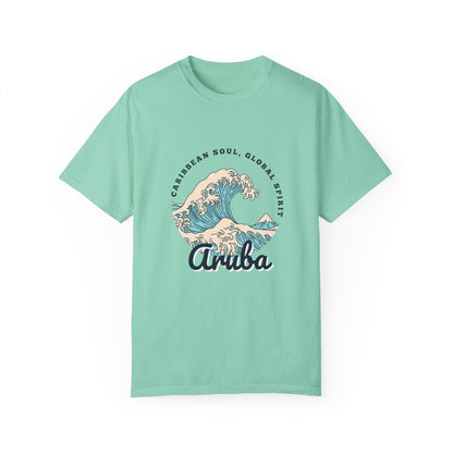 Caribbean Soul Unisex T-Shirt - Aruba Wave Design