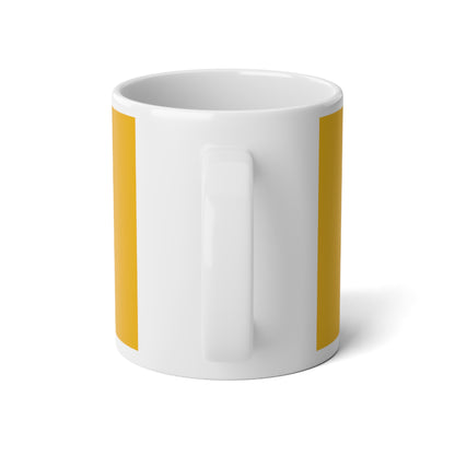 Jumbo Cup with Saint Lucia Flag