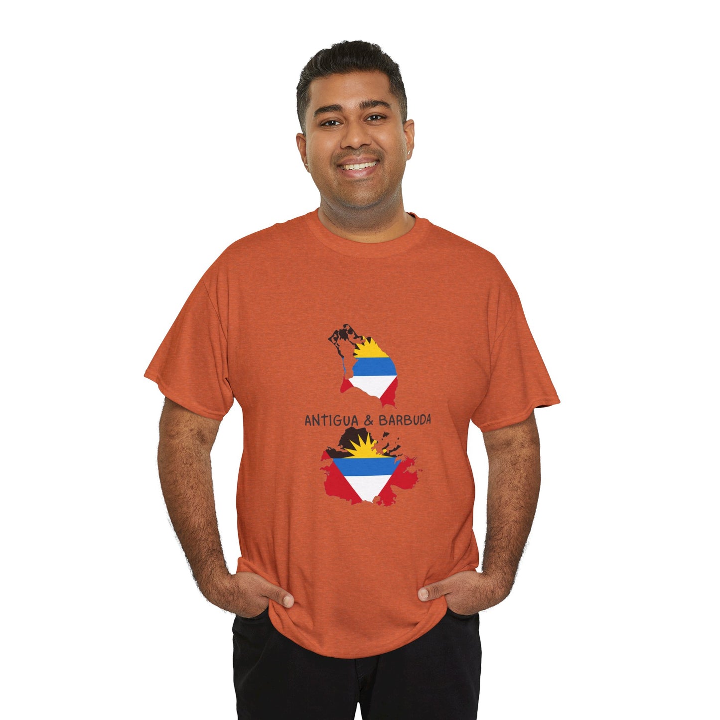 Antigua & Barbuda Unisex Heavy Cotton Shirt
