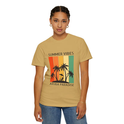 Summer Vibes Aruba Paradise Unisex T-Shirt