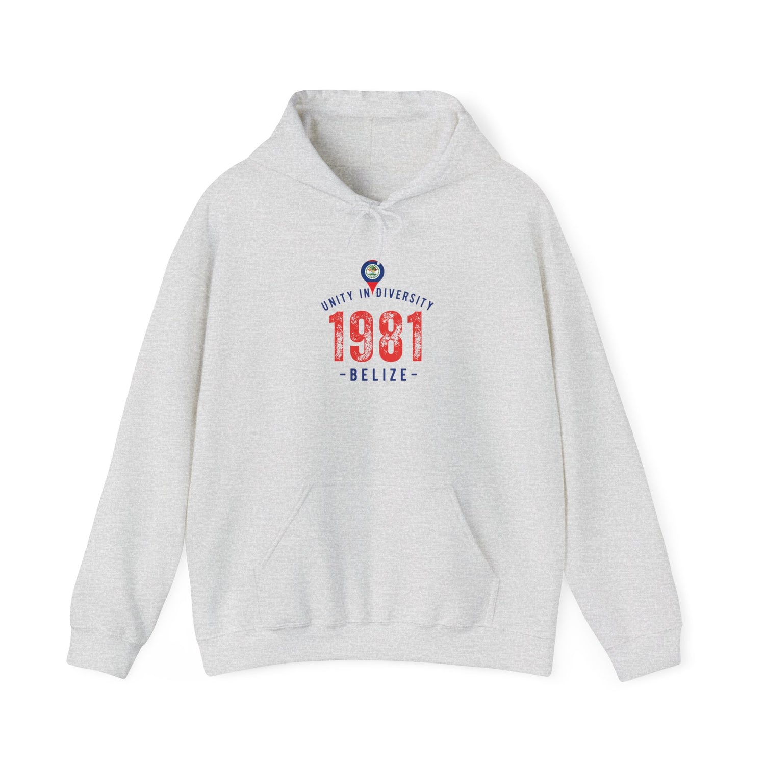 1981 Belize Unity University Hoodie - Unisex Heavy Blend Sweatshirt