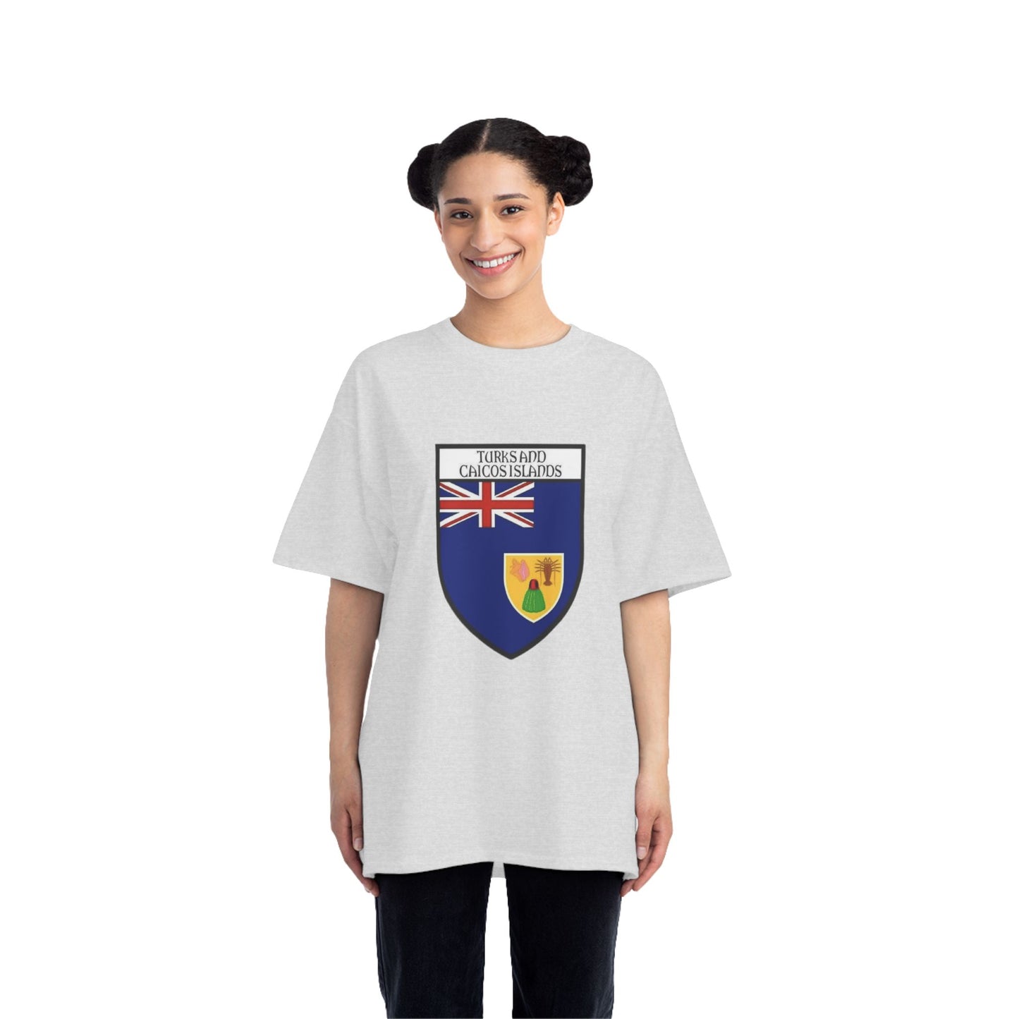 Turks and Caicos Islands flag  Short-Sleeve T-Shirt