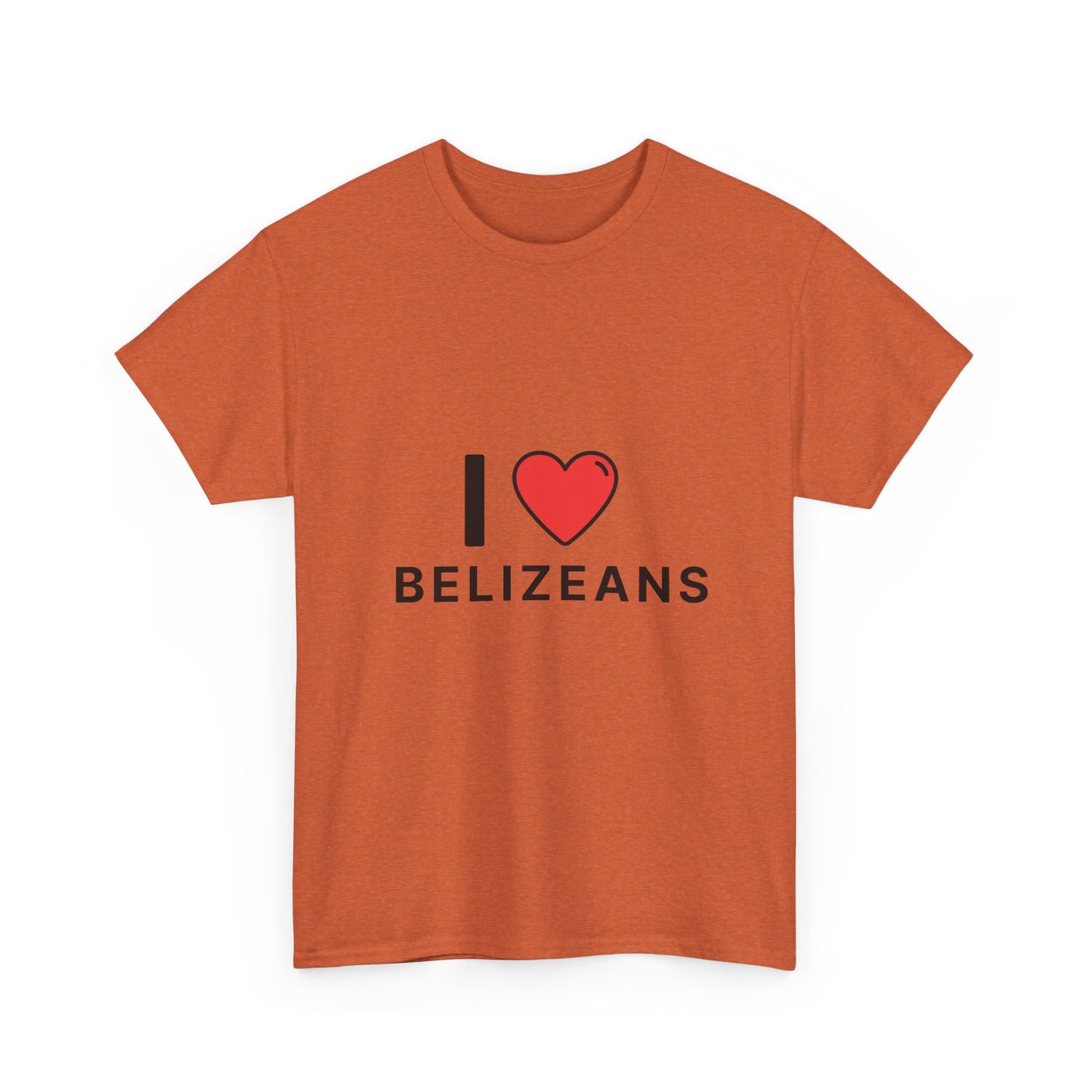 I Love Belizeans  Cotton T shirt