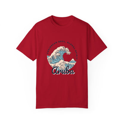 Caribbean Soul Unisex T-Shirt - Aruba Wave Design