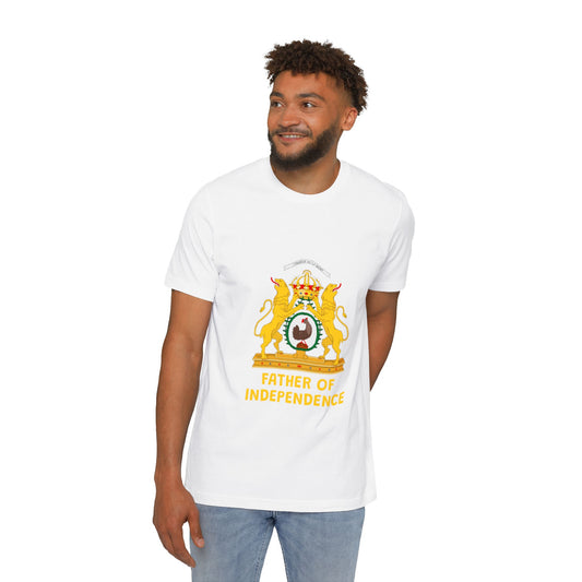 Unisex T-shirt met korte mouwen, gemaakt in de VS
