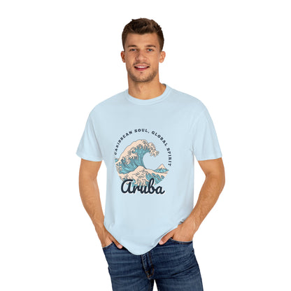 Caribbean Soul Unisex T-Shirt - Aruba Wave Design