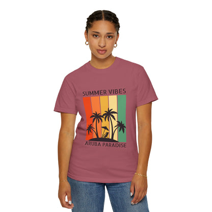 Summer Vibes Aruba Paradise Unisex T-Shirt