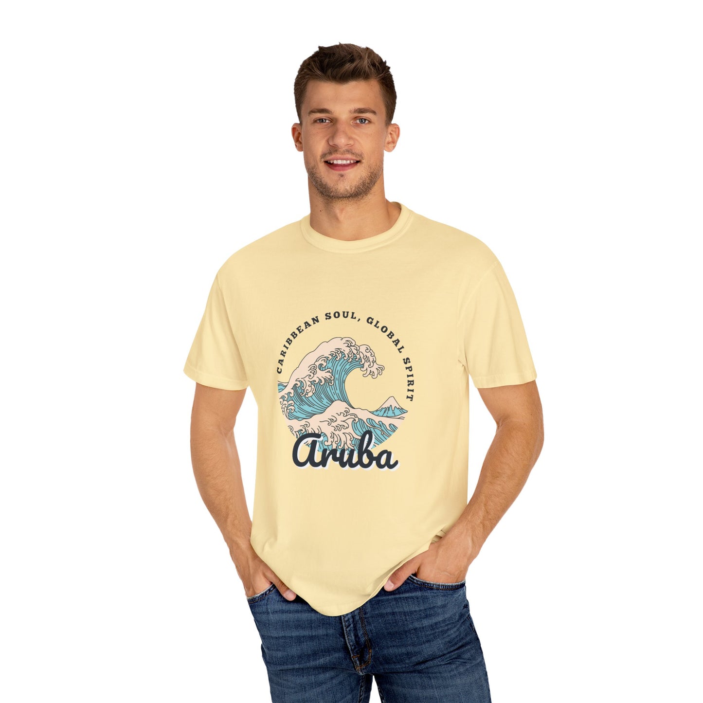 Caribbean Soul Unisex T-Shirt - Aruba Wave Design
