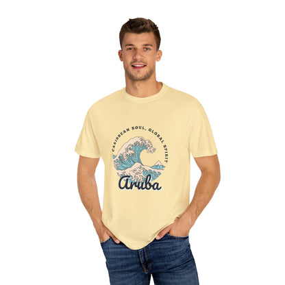Caribbean Soul Unisex T-Shirt - Aruba Wave Design