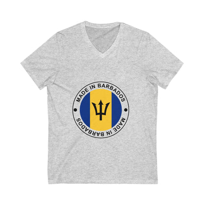 Made in Barbados Short Sleeve V-Neck Tee