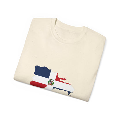 Dominican Republic Map Unisex Ultra Cotton Tee