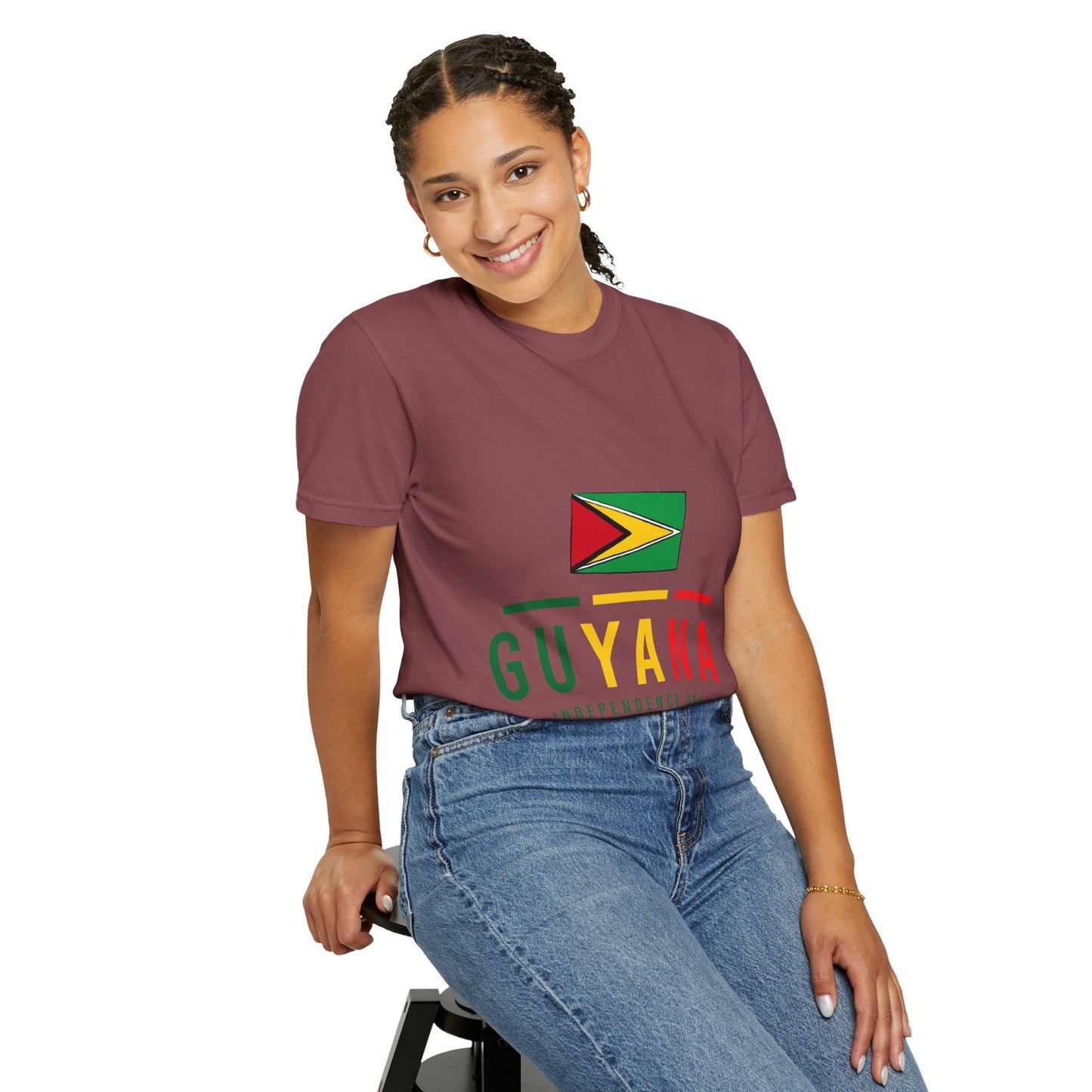Guyana Independence Day Flag T-Shirt