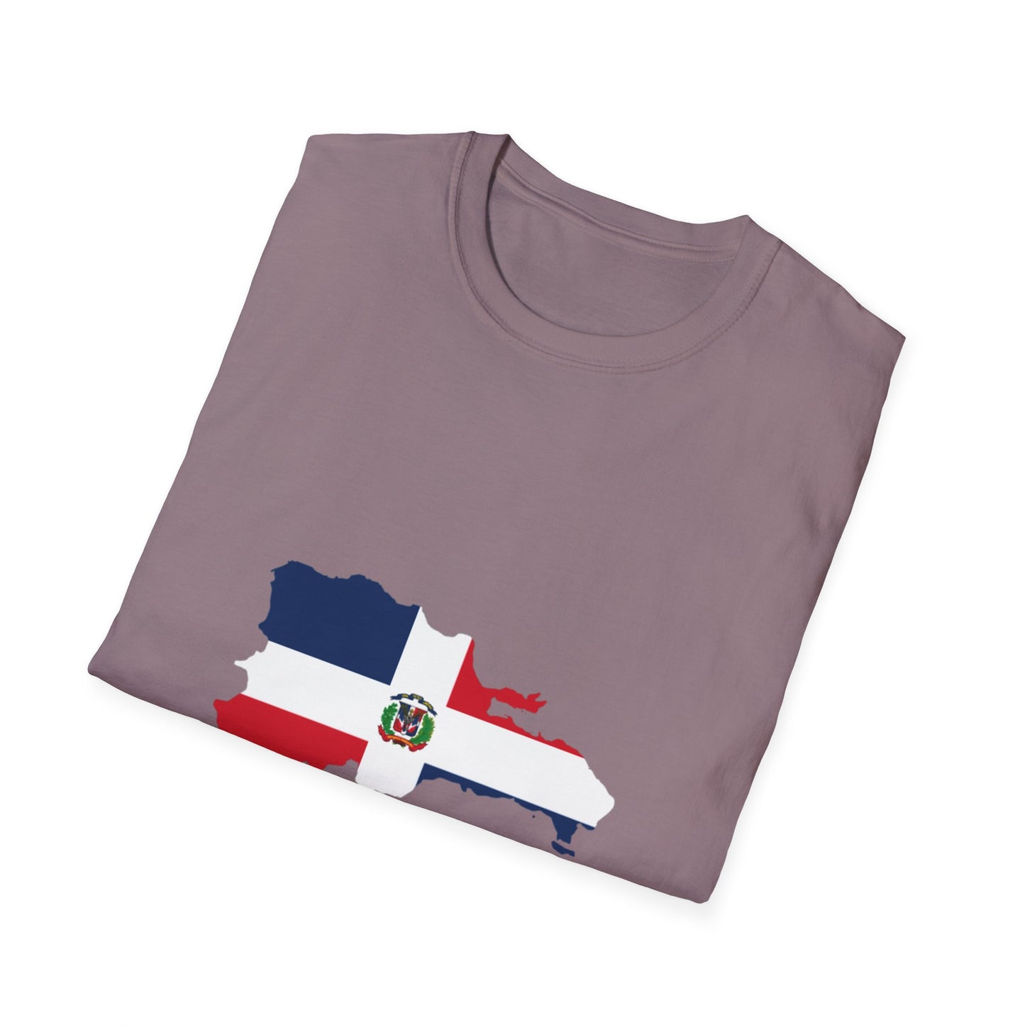 Dominicaanse Republiek vlagkaart Klassiek T-shirt