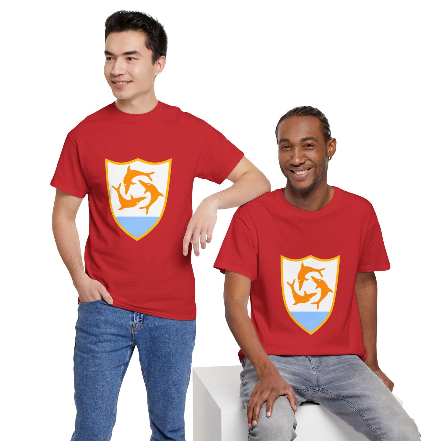 Anguilla Coat of Arm T shirt