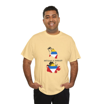 Antigua & Barbuda Unisex Heavy Cotton Shirt