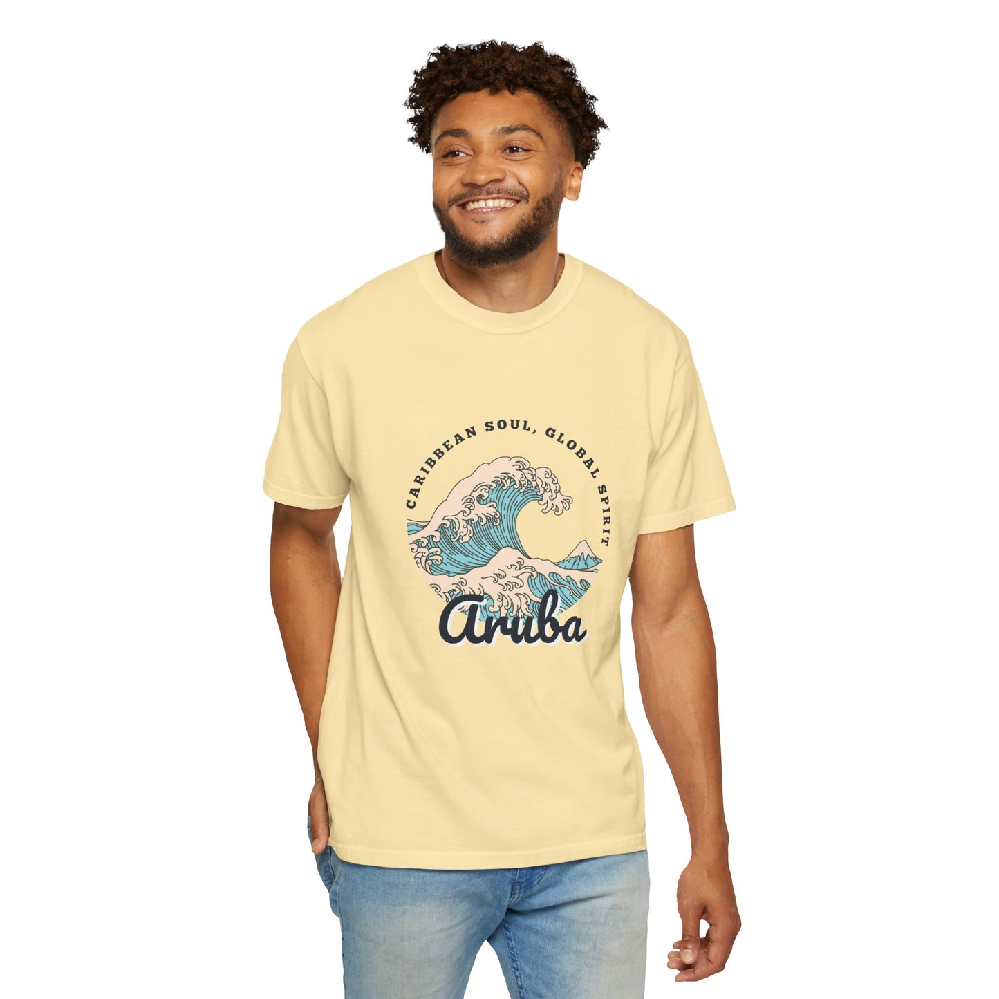 Caribbean Soul Unisex T-Shirt - Aruba Wave Design