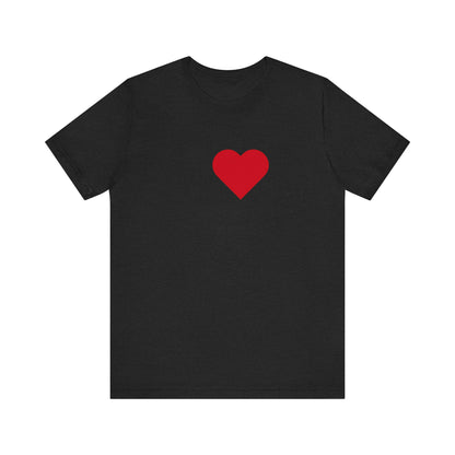I Love British Virigin Island Unisex Jersey Short Sleeve Tee