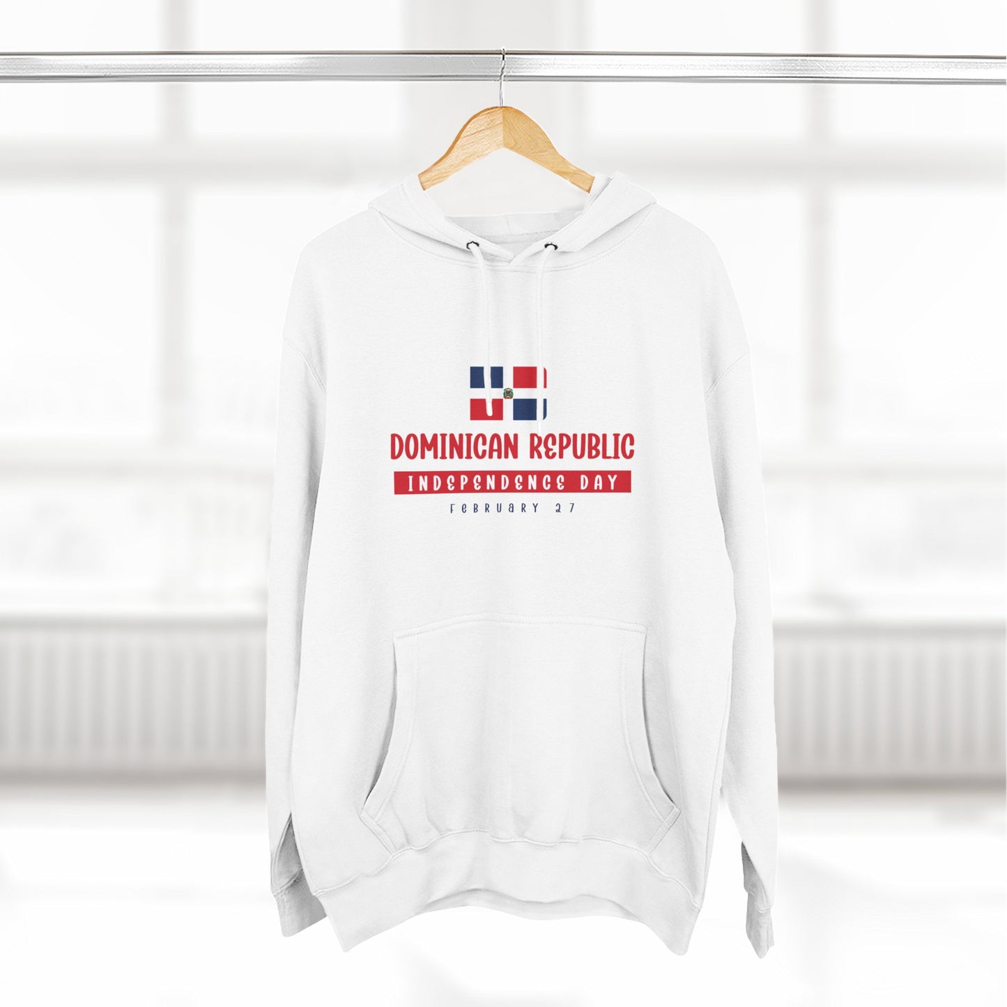 Dominican Republic Minimal Hoodie