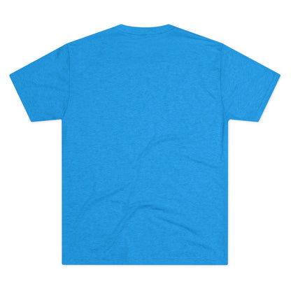 Tropical Dominican Republic Crew Tee - Unisex Tri-Blend