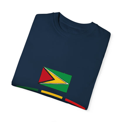 Guyana Independence Day Flag T-Shirt