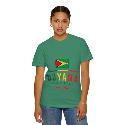 Guyana Independence Day Flag T-Shirt
