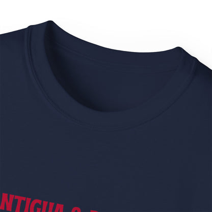 Antigua & Barbuda Vintage Graphic | Unisex Ultra Cotton T-Shirt | Retro Summer Style