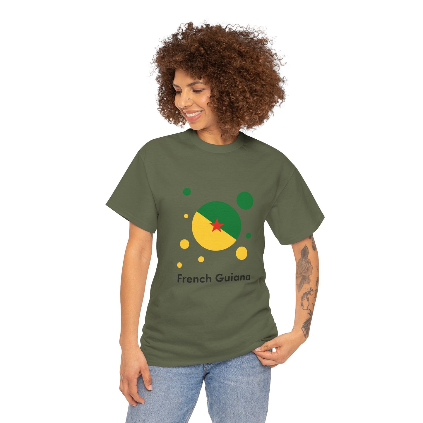 French Guiana Flag Classic T-Shirt