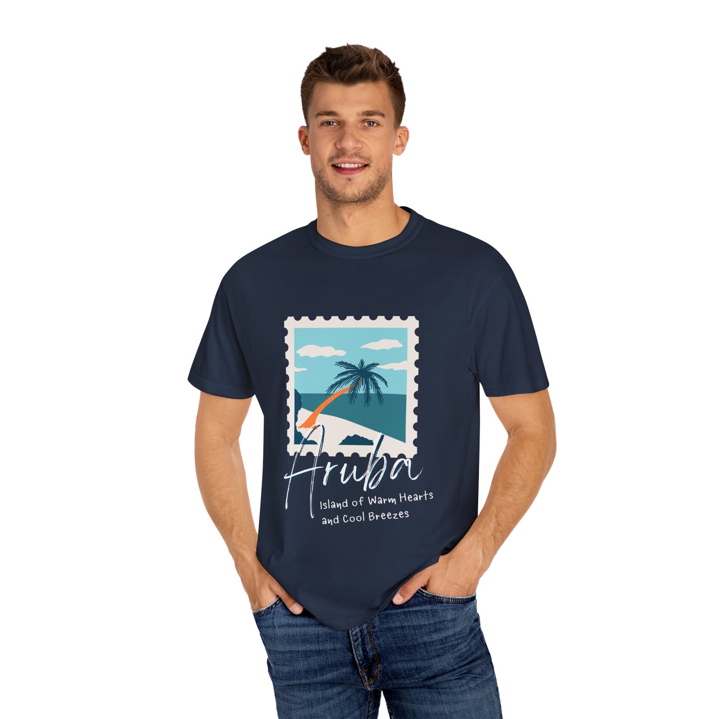 Aruba Island-Inspired Unisex T-Shirt | Tropical Vibes for Travel Lovers