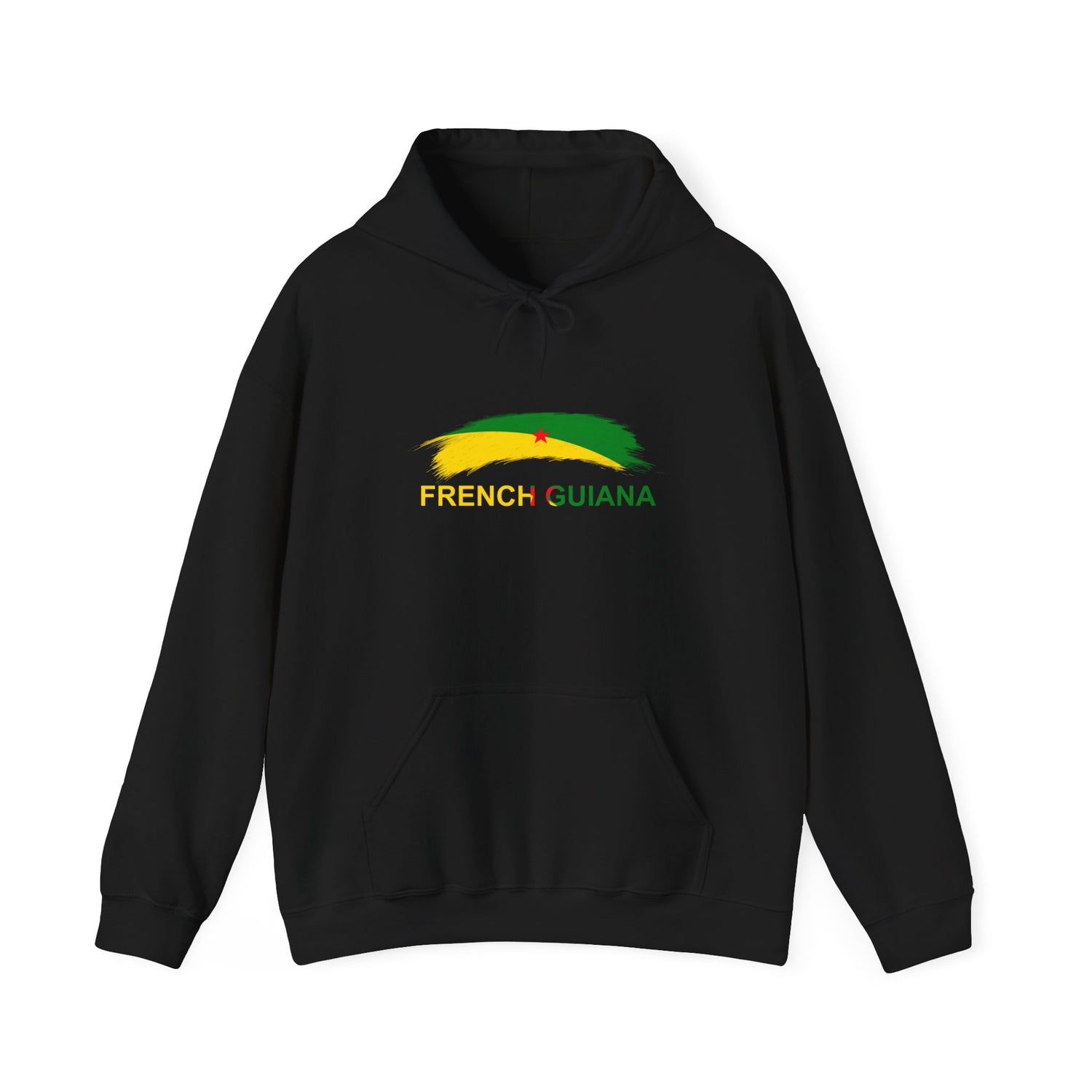 French Guiana Inspired Unisex Hoodie - Cozy & Stylish