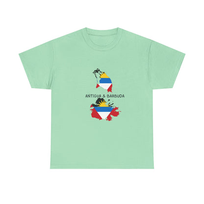 Antigua & Barbuda Unisex Heavy Cotton Shirt