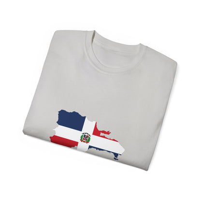 Dominican Republic Map Unisex Ultra Cotton Tee