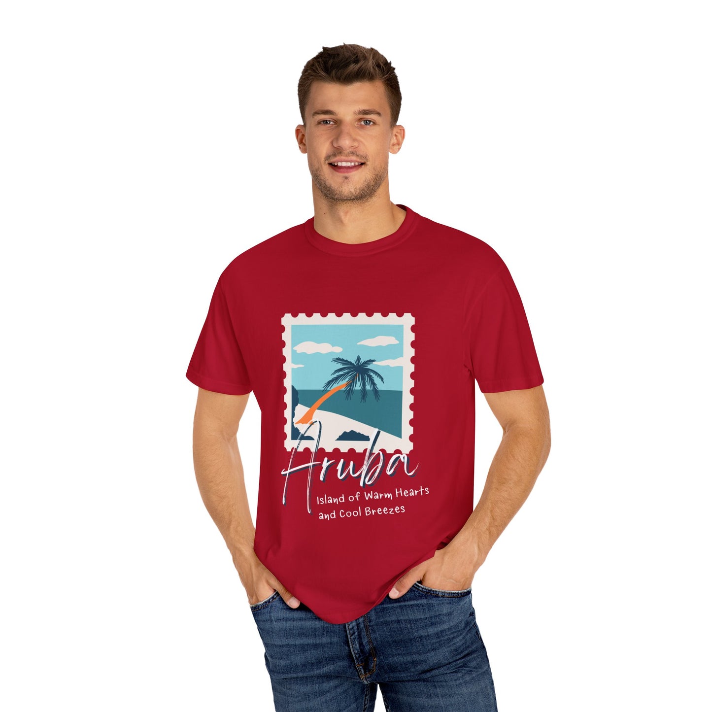 Aruba Island-Inspired Unisex T-Shirt | Tropical Vibes for Travel Lovers