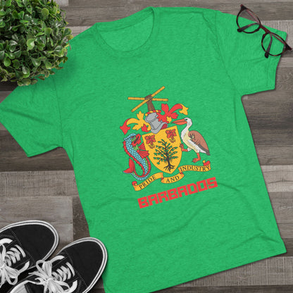Barbados  Tri-Blend Crew T shirt