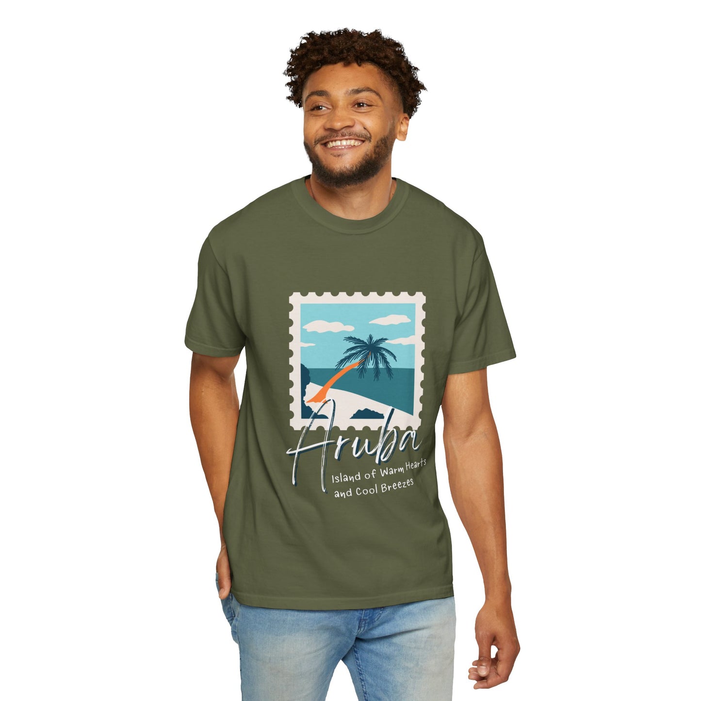 Aruba Island-Inspired Unisex T-Shirt | Tropical Vibes for Travel Lovers